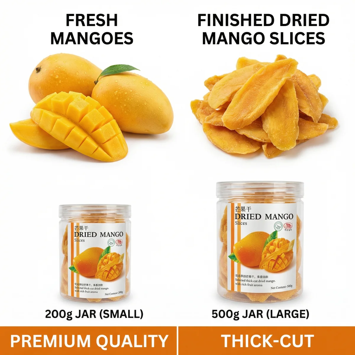 Dried Mango Slices
